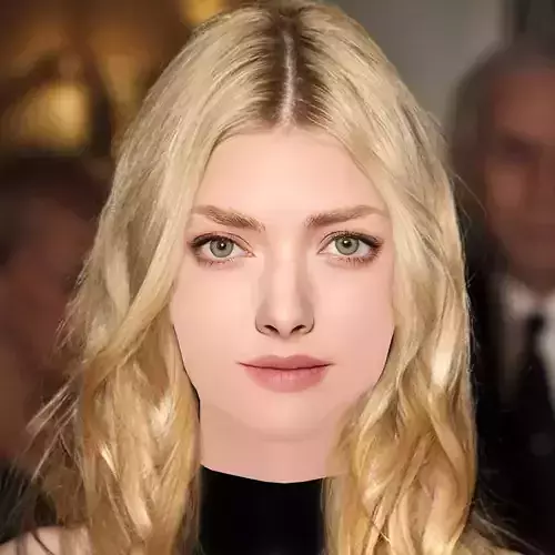 Amanda Seyfried Head - No Hair - Low poly head for game 