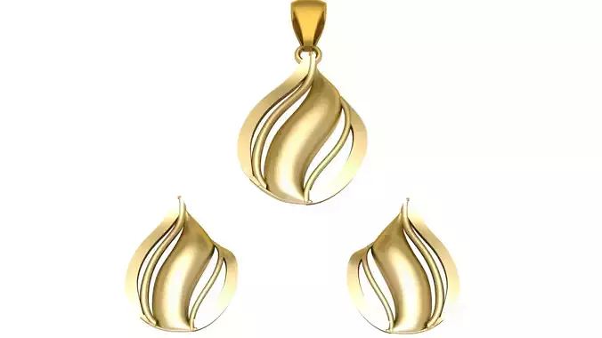 PRECIOUS DESIGN LOCKET SET 3D PRINTABLE MODEL