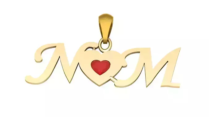 ALPHABET N LOVE M PENDANT 3D PRINTABLE MODEL 3D print model