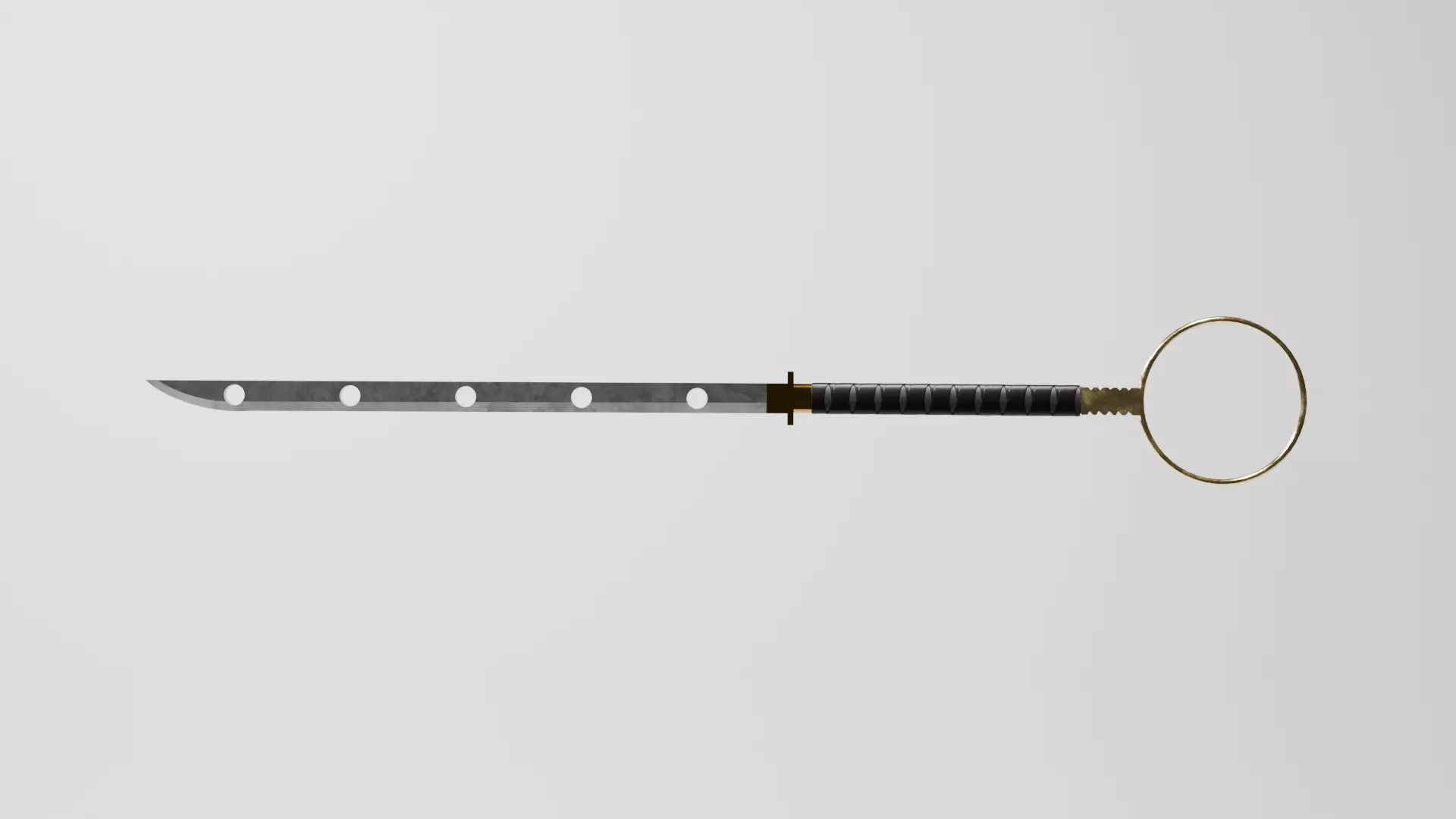 Shinji Hirako Sakanade - Shikai Low-poly 3D model_0