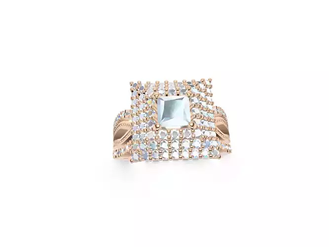Layered Cocktail Ring