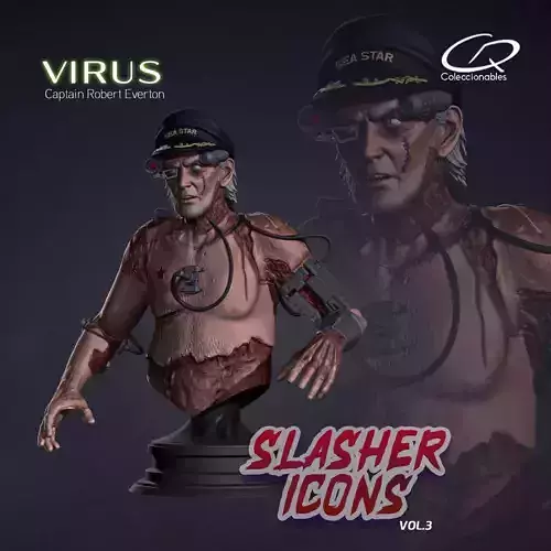 Virus 1999 - Captain Robert Everton 3D print model