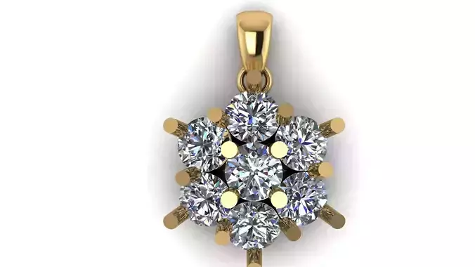 MIKANA DESIGN PENDANT 3D PRINTABLE MODEL