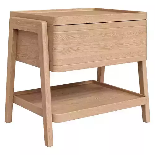 Japandi modern nightstand