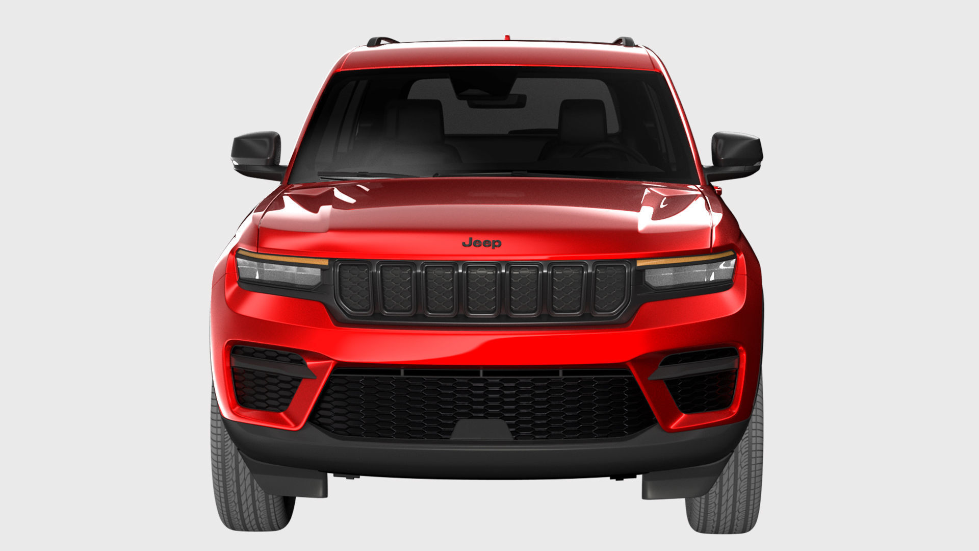 Jeep grand cherokee 2023  Low-poly 3D model_2