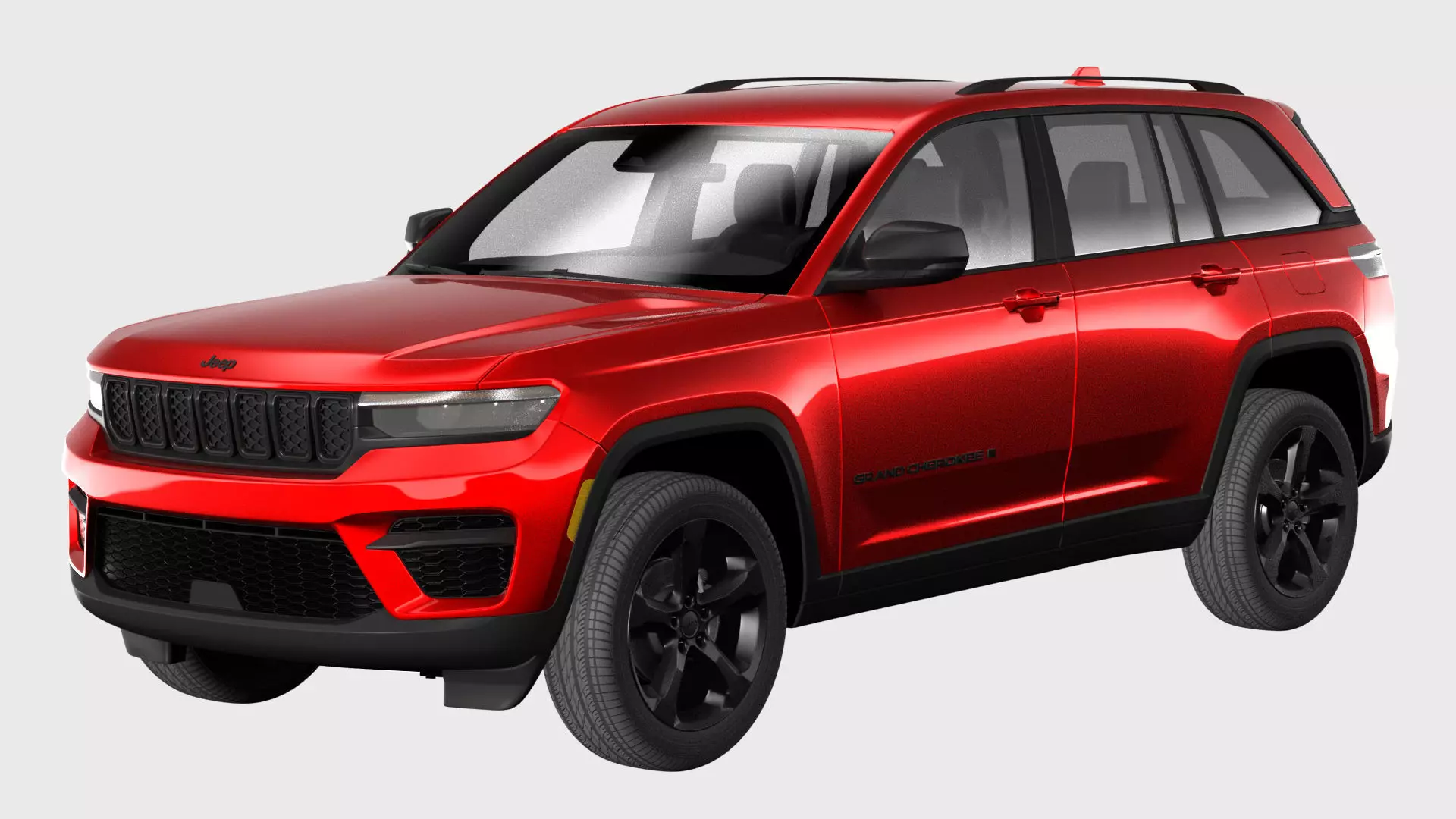Jeep grand cherokee 2023  Low-poly 3D model_0