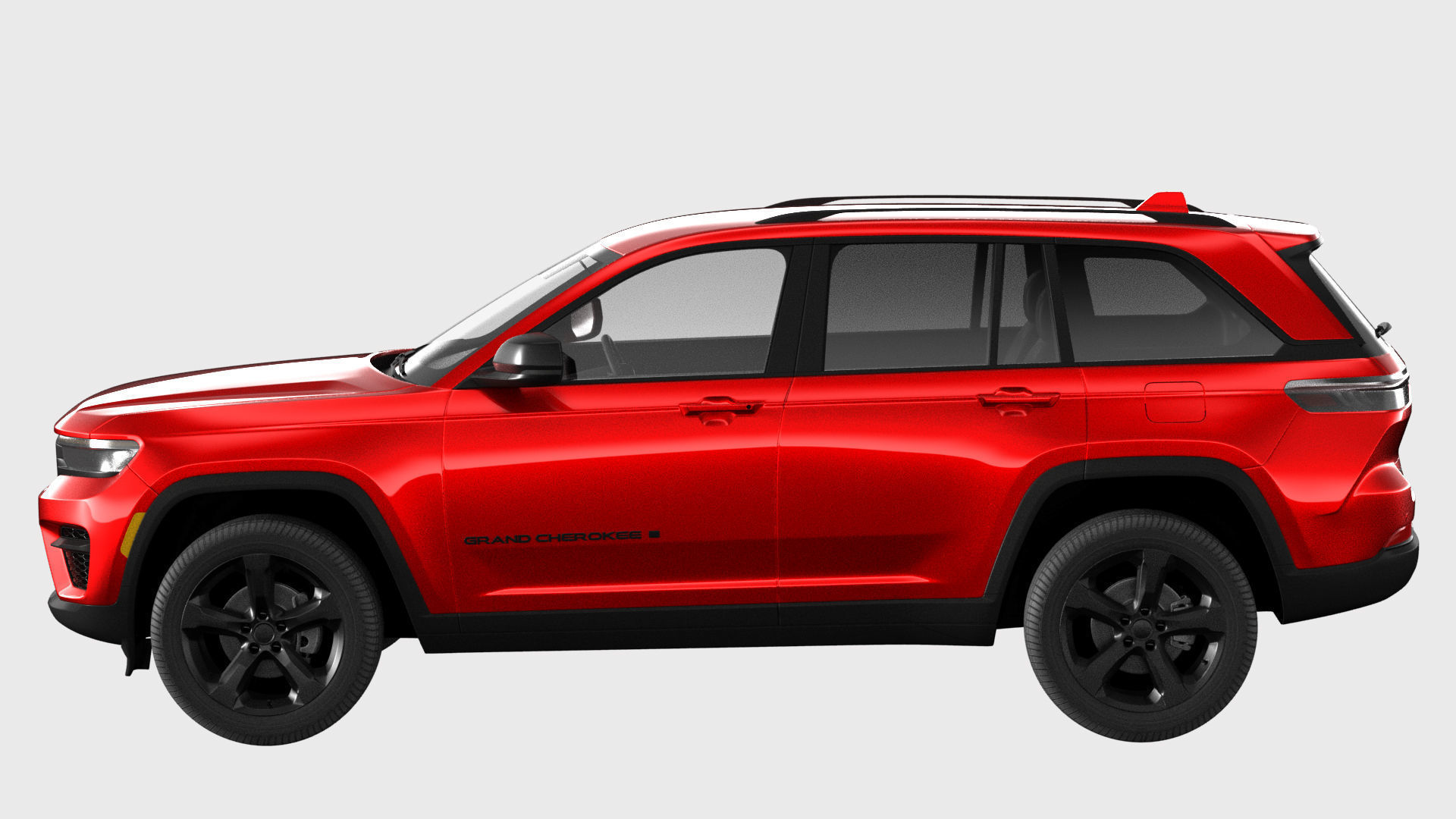 Jeep grand cherokee 2023  Low-poly 3D model_1