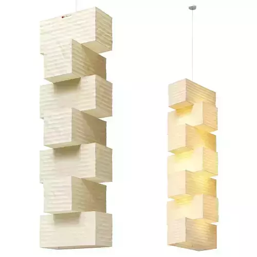 Akari 36N pendant light 3D model