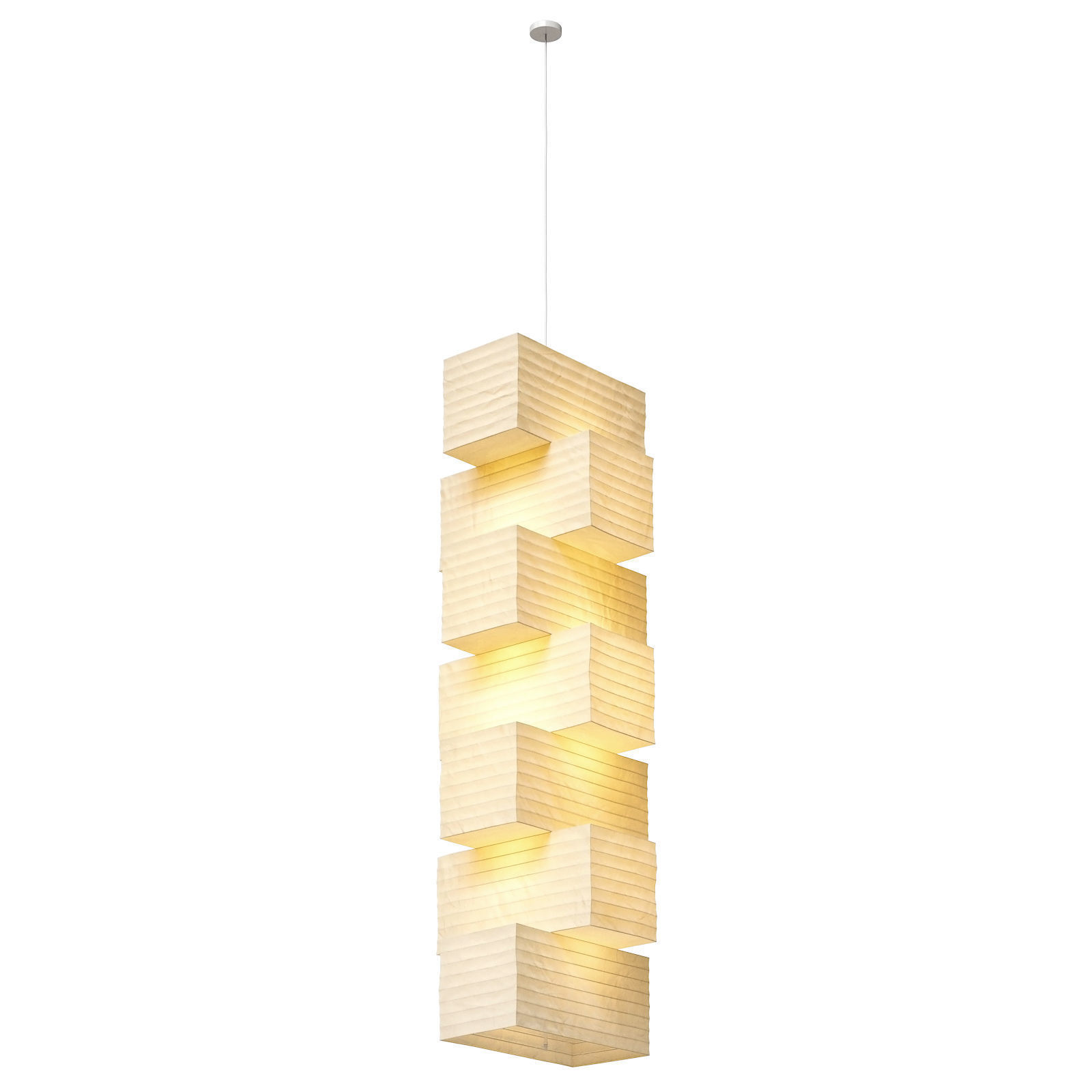 Akari 36N pendant light 3D model_3