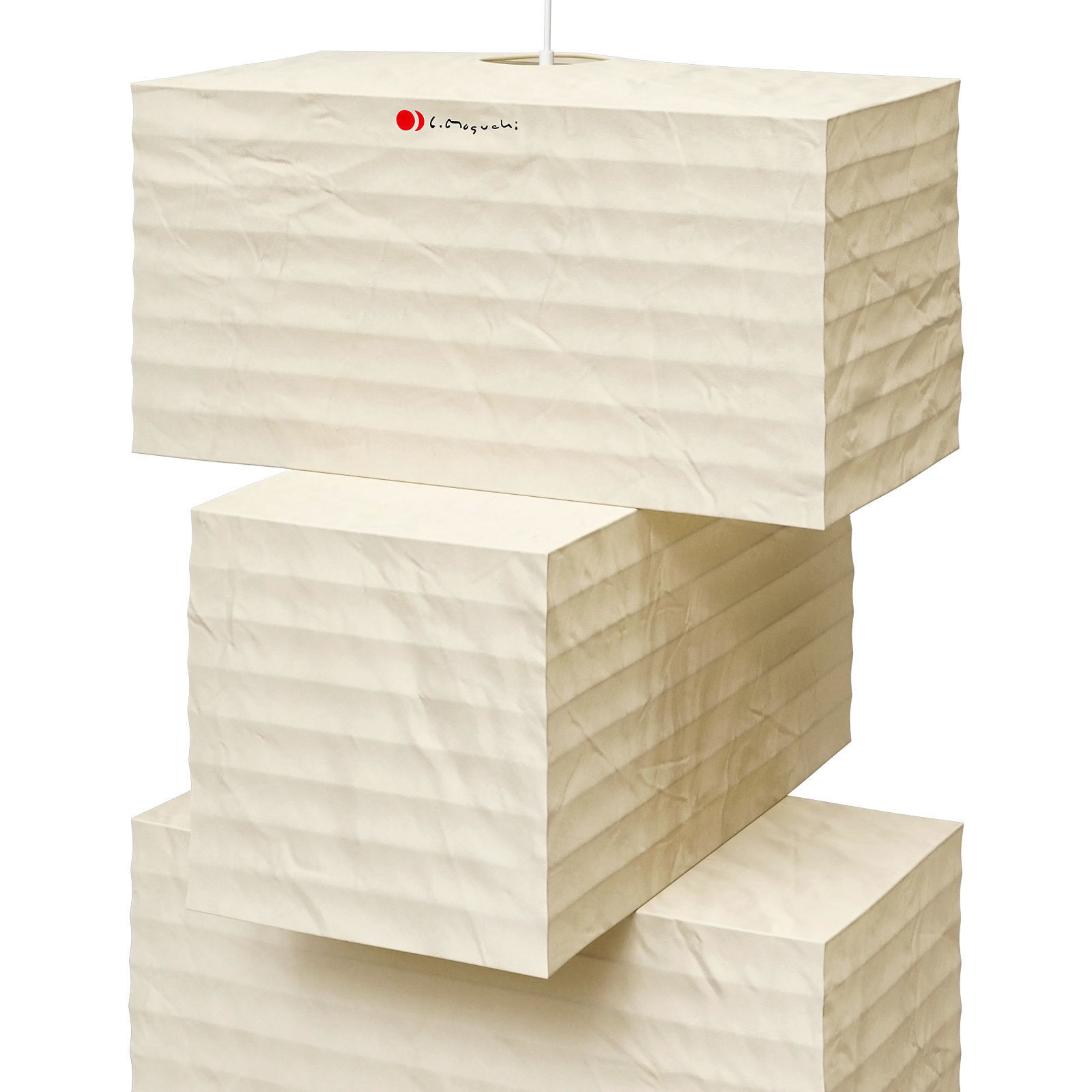 Akari 36N pendant light 3D model_9