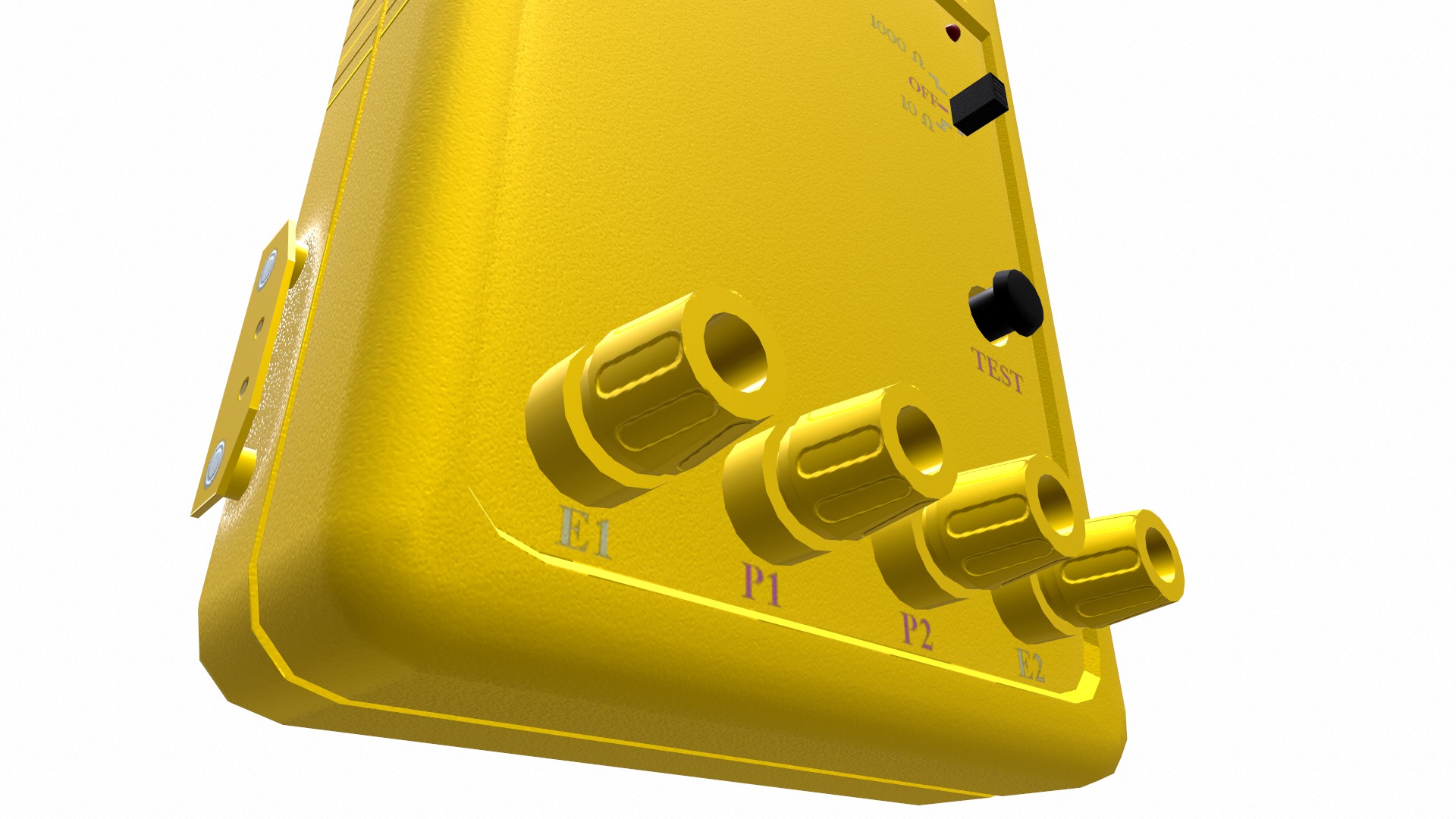 Digital Earth Resistance Tester Low Poly Low-poly 3D model_10