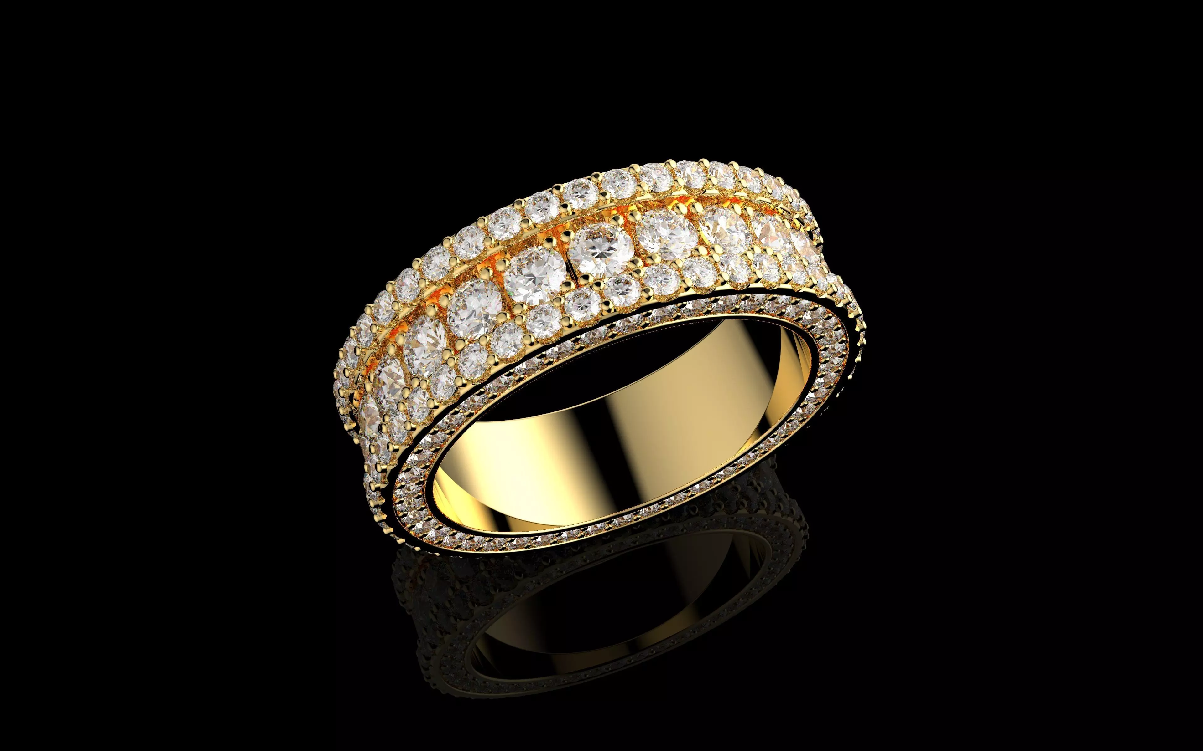 Gold N1207 3D print model_0