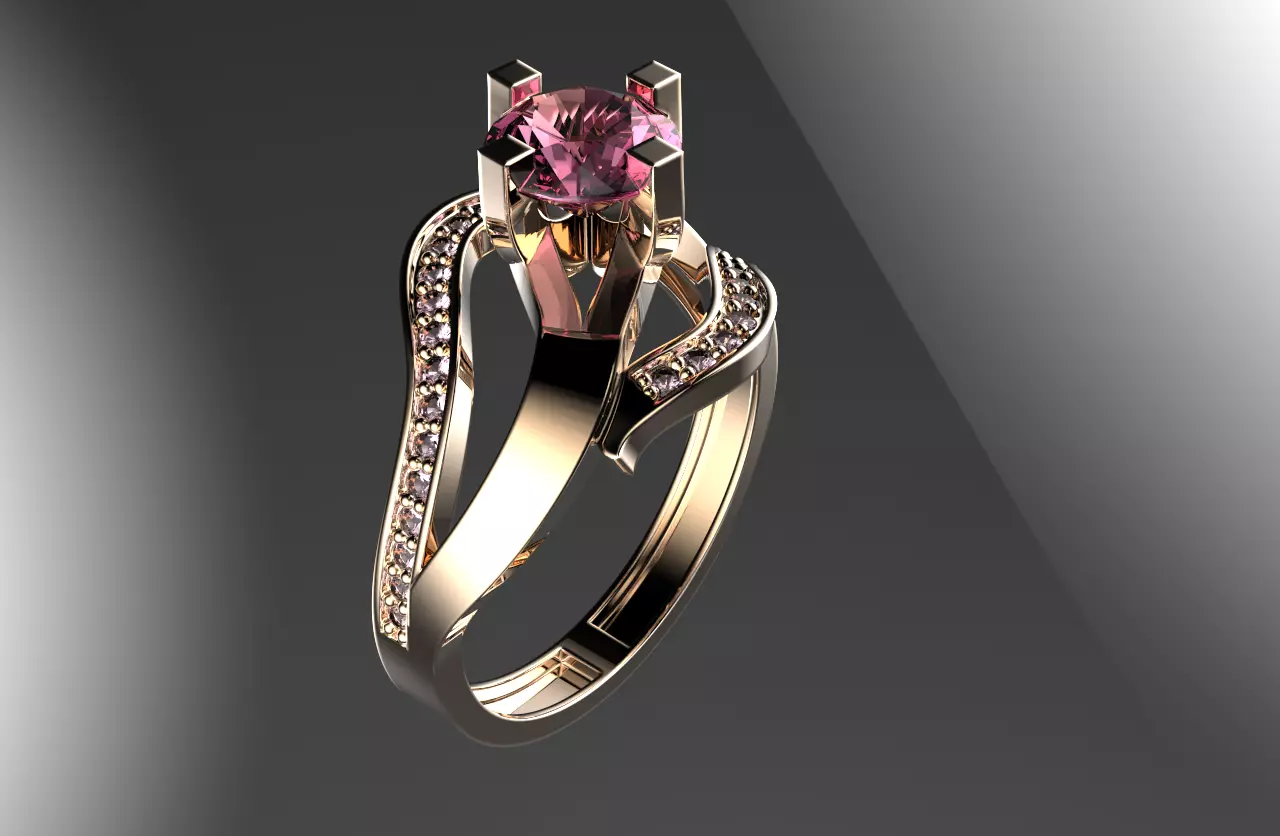 jewelry ring 174 3D print model_0