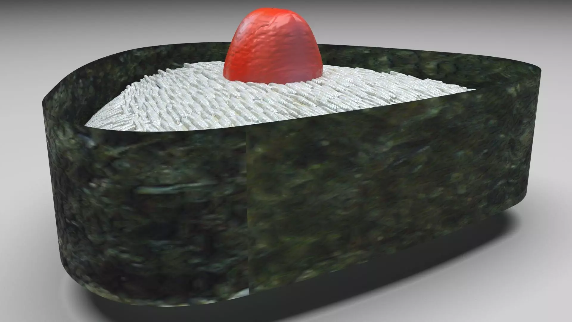 Onigiri 3D model_0