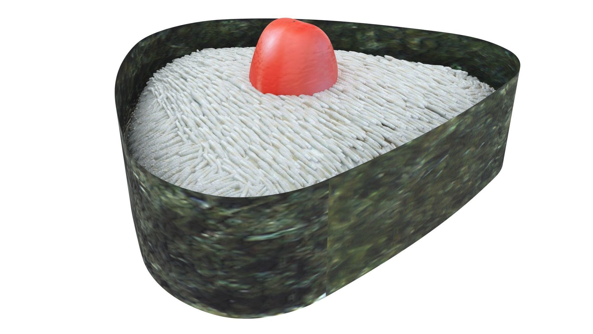 Onigiri 3D model_9