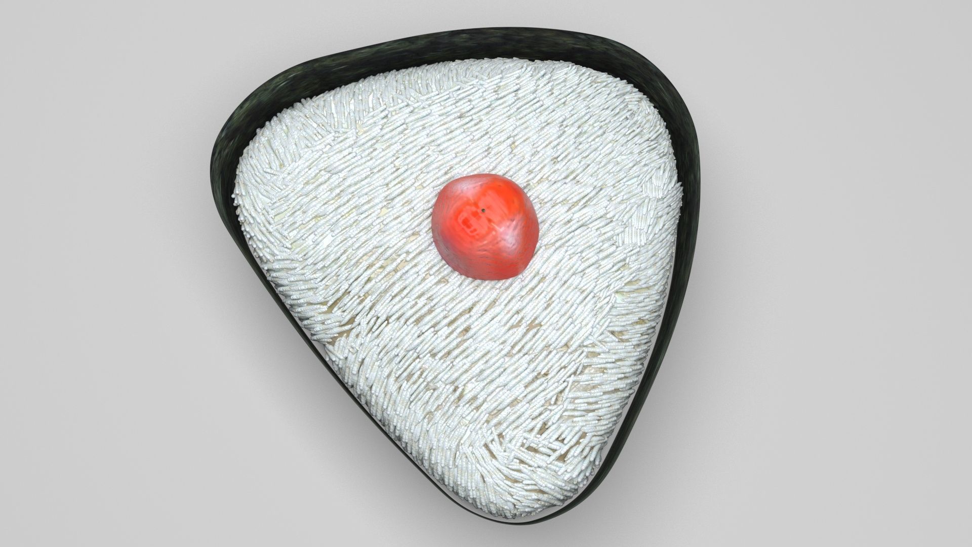 Onigiri 3D model_1