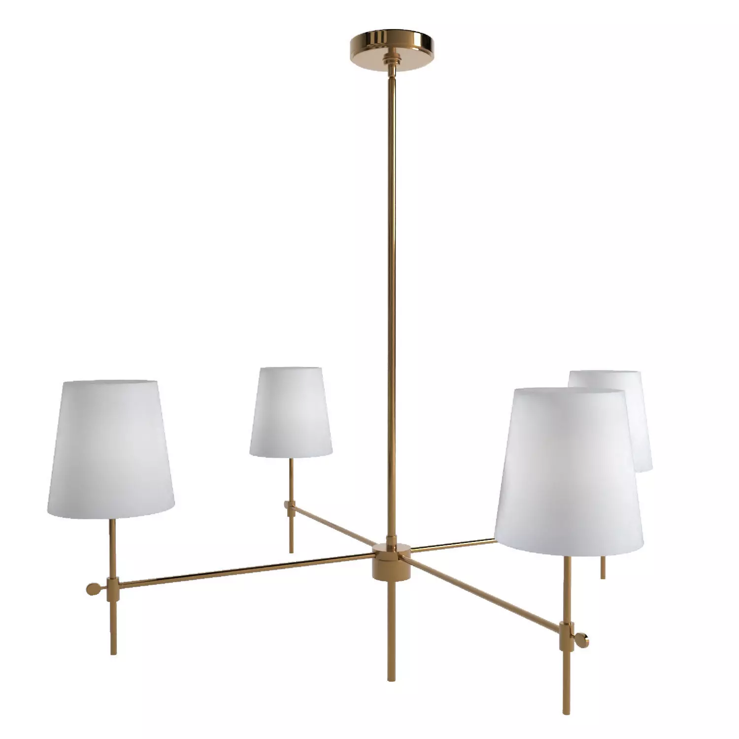 Visual Comfort Studio Chandelier 3D model_0