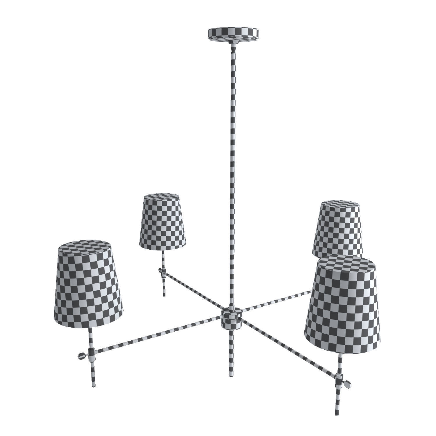 Visual Comfort Studio Chandelier 3D model_6