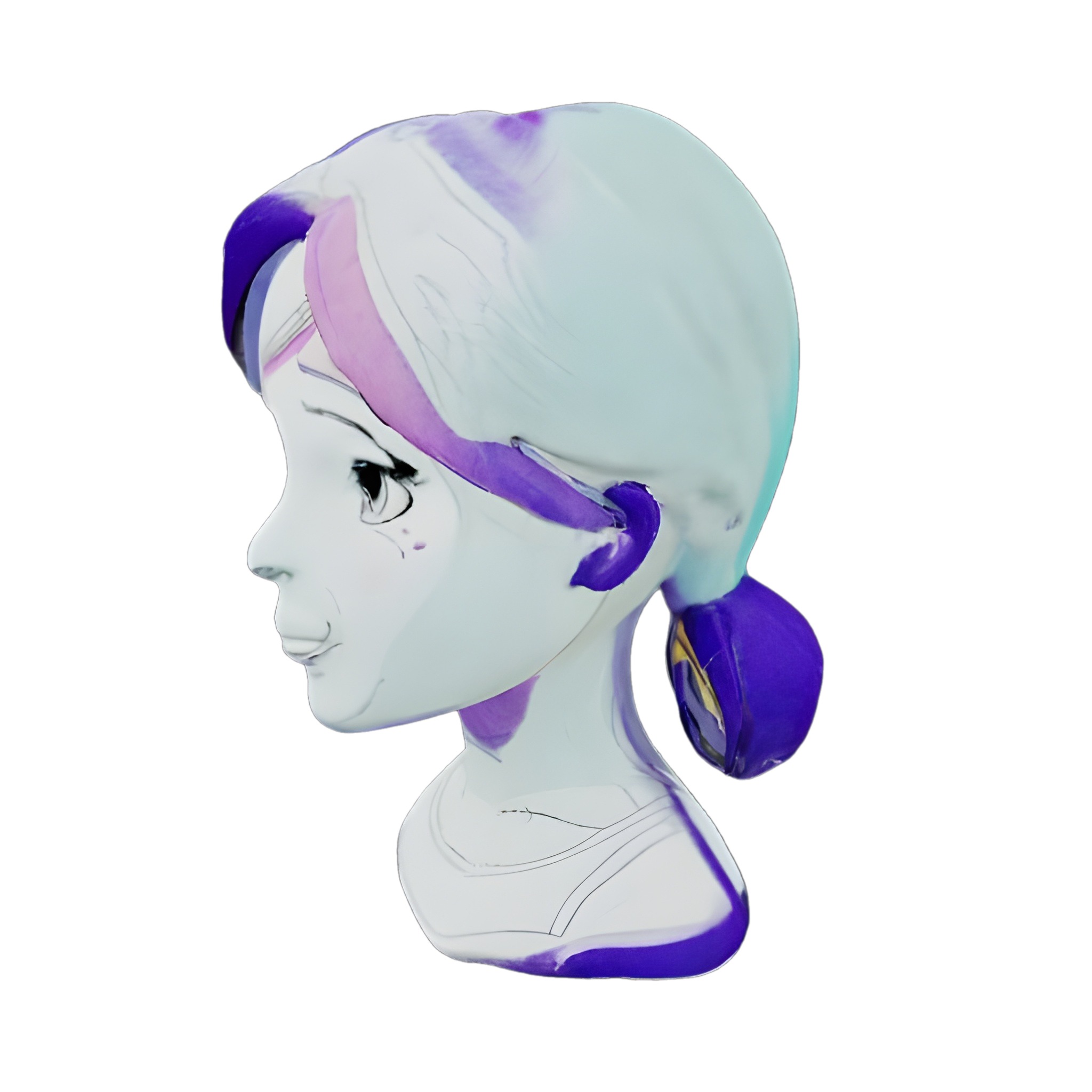 Charming Character Busts Collection 3D print model_1