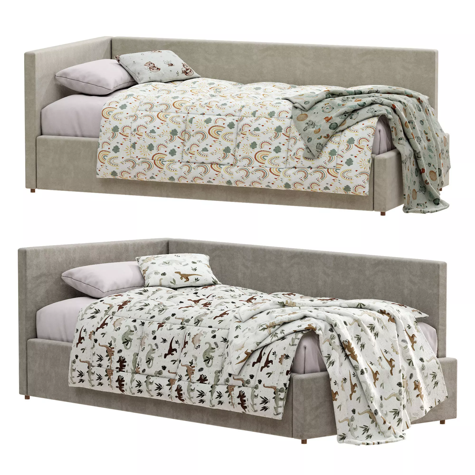 Bed Mercury 3D model_0