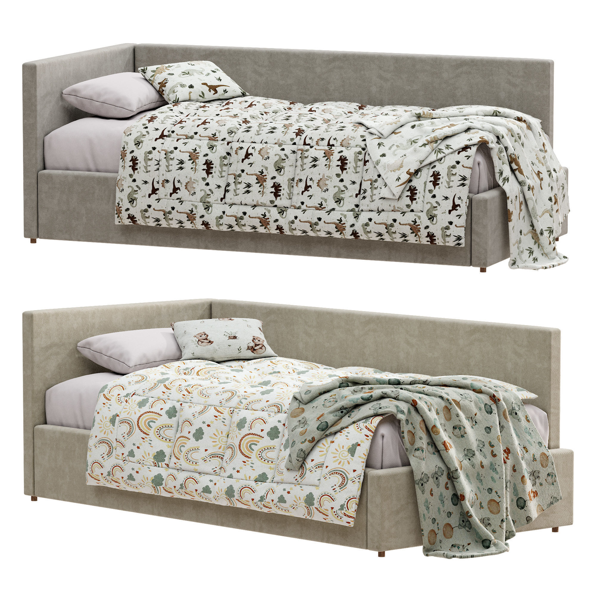 Bed Mercury 3D model_1