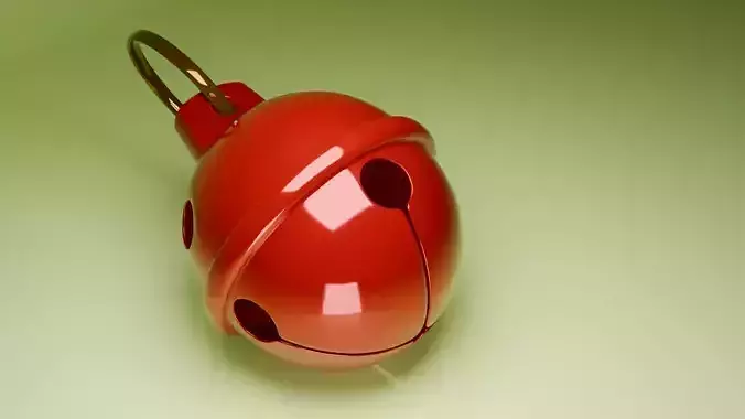 Christmas Jingle Bell 3D Model