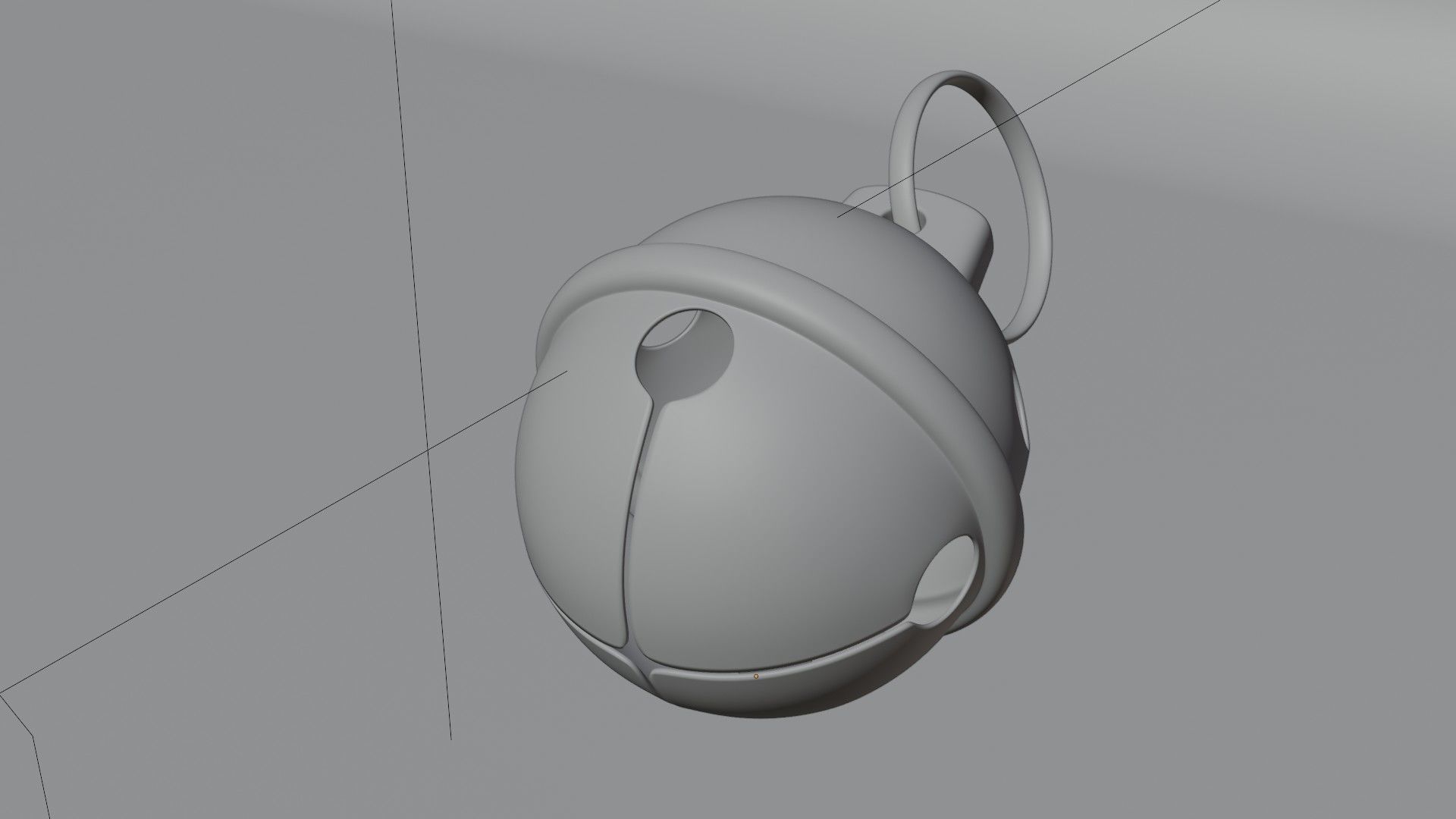 Christmas Jingle Bell 3D Model 3D model_3