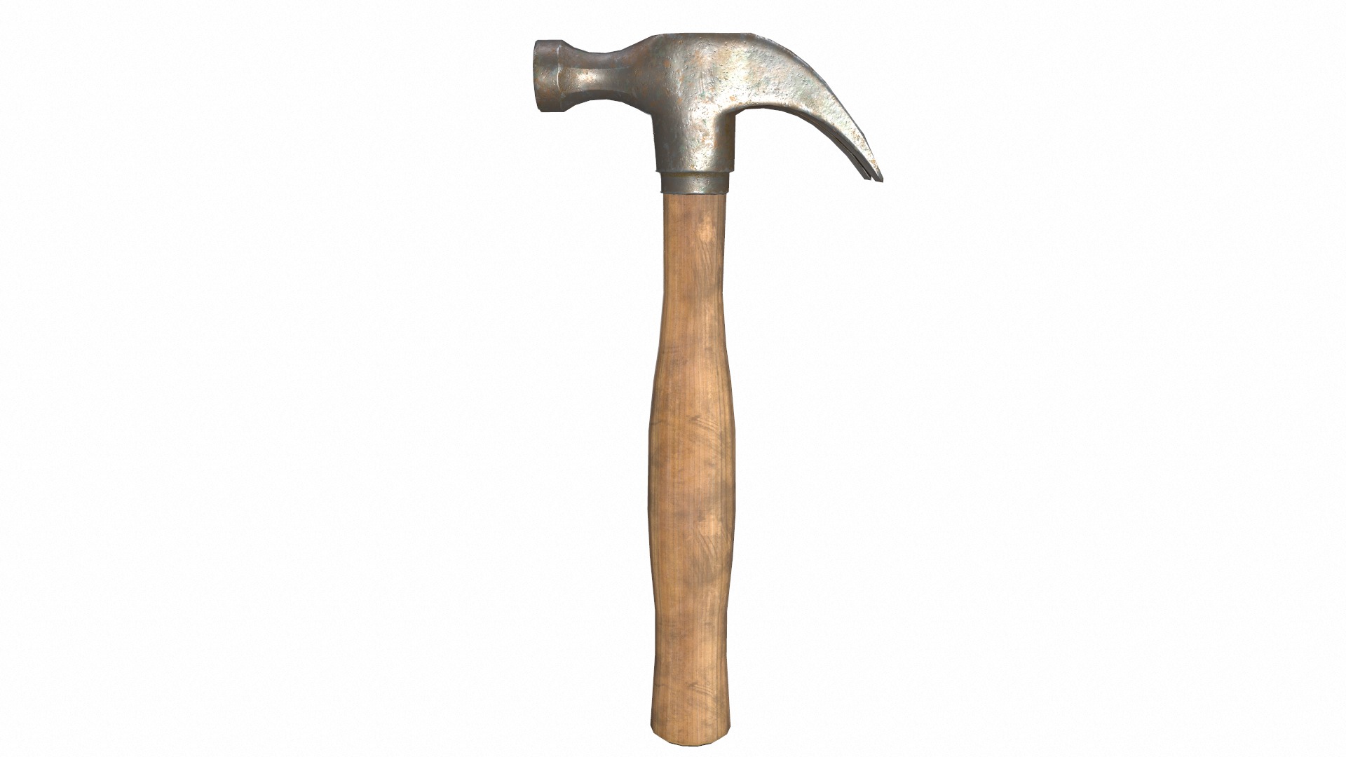 Hammer Low Poly  Low-poly 3D model_5