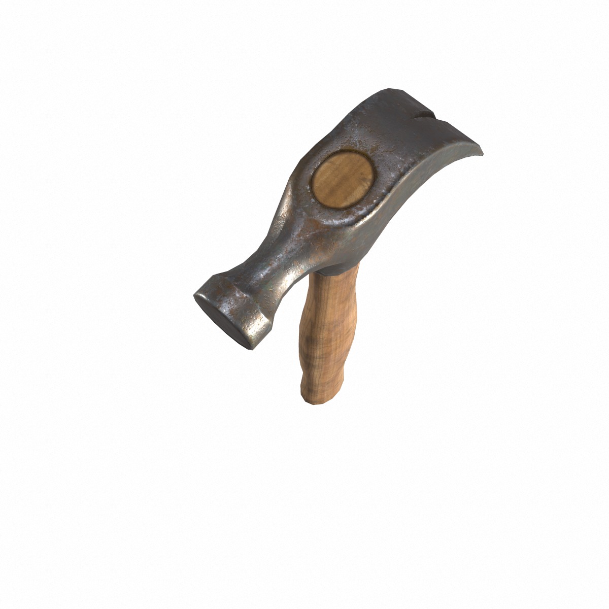Hammer Low Poly  Low-poly 3D model_4