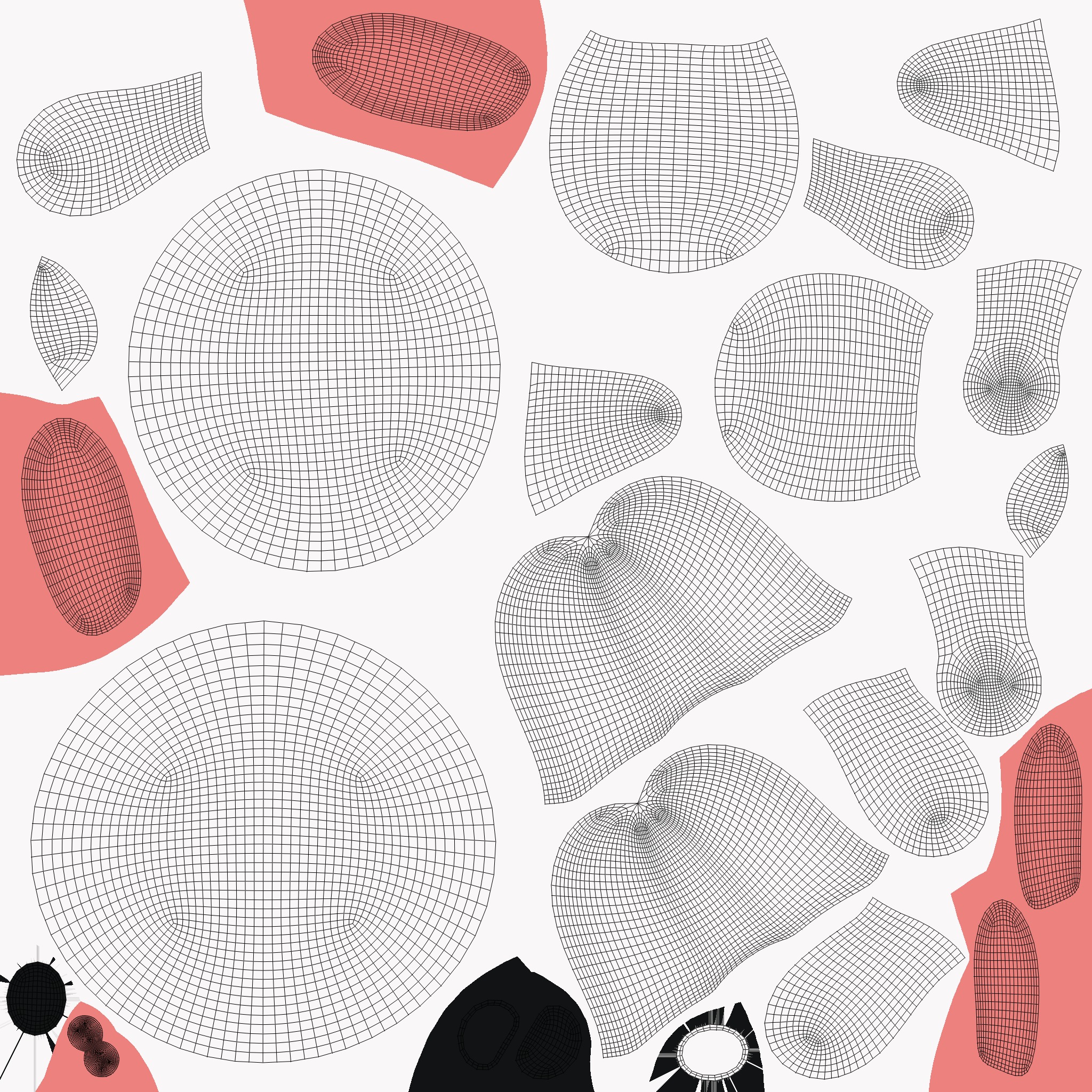 Little Bunny Animated Cute 3D Models For Games And Animations Low-poly 3D model_13