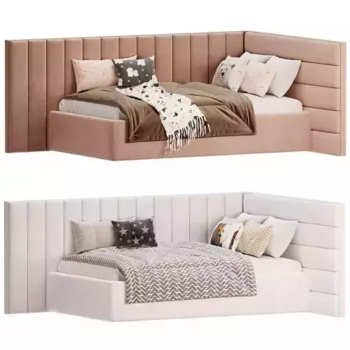 Corner bed Bonpari kids