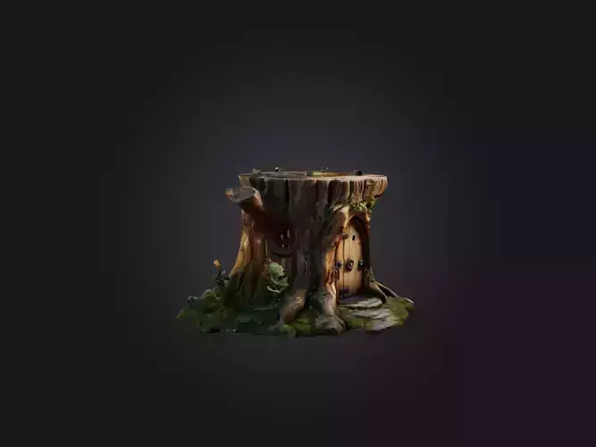 Fairy Tree Door Model