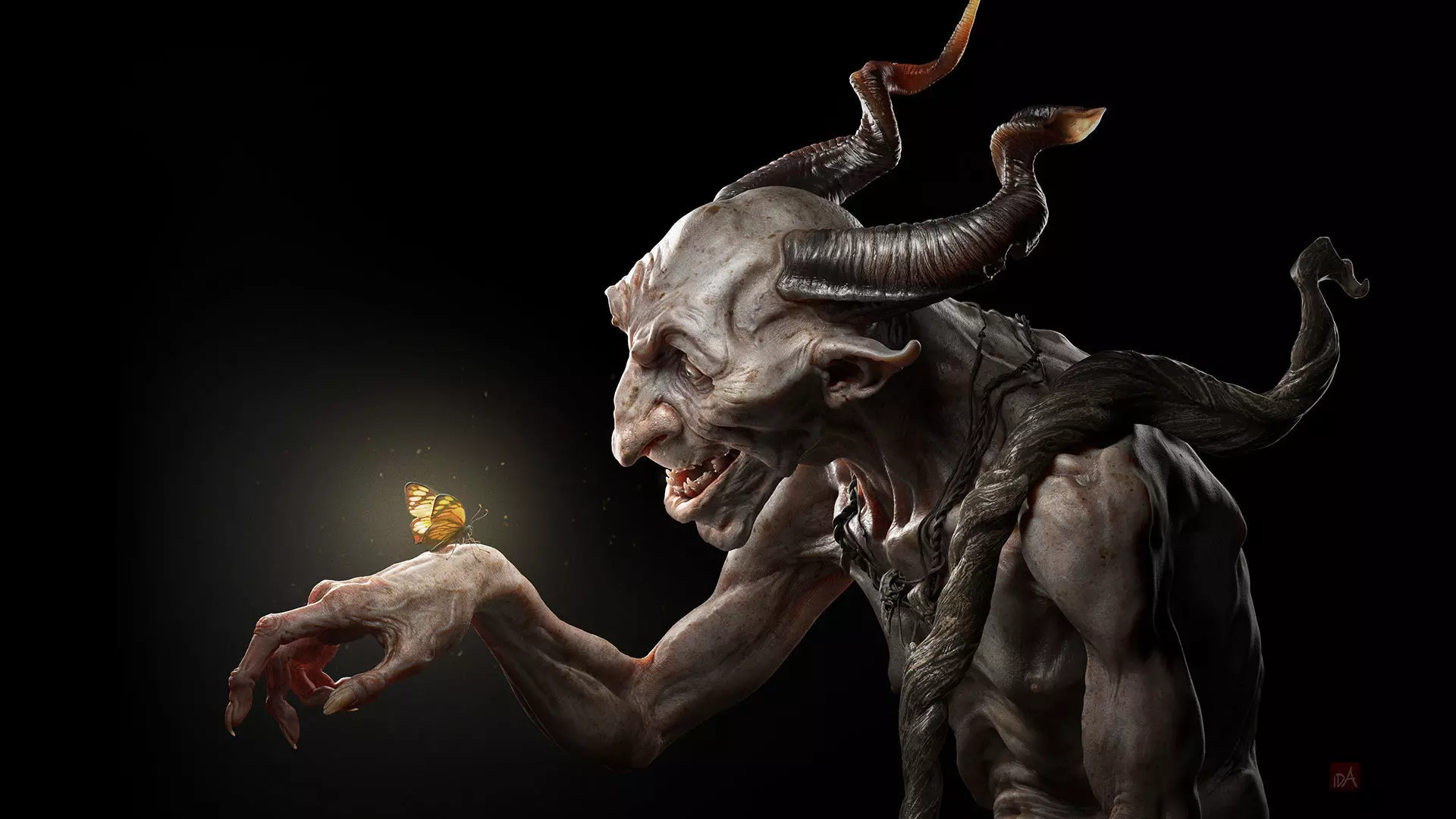 Goblin - 3D Sculpting - High Poly  3D print model_1