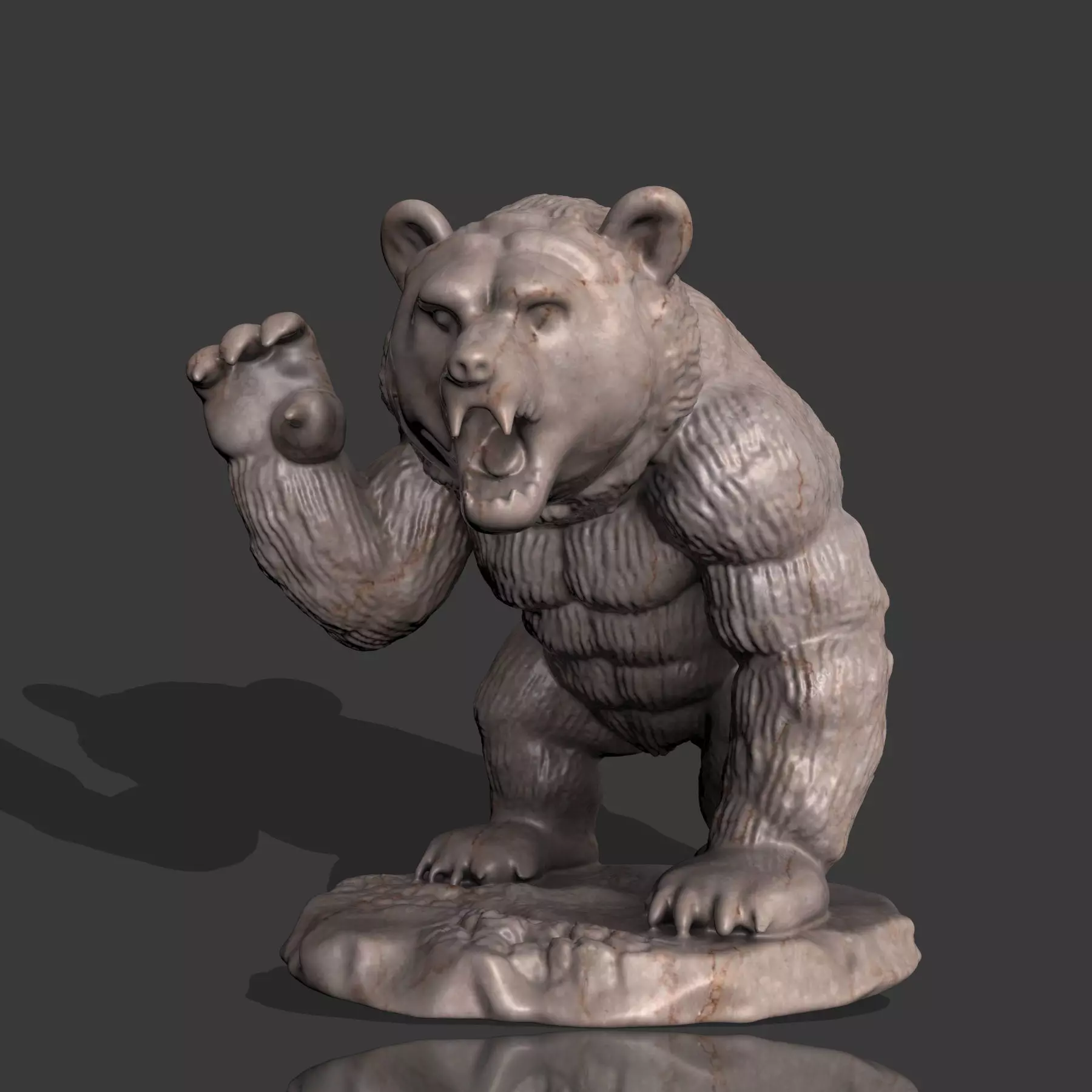 BEAR BUST Free 3D print model