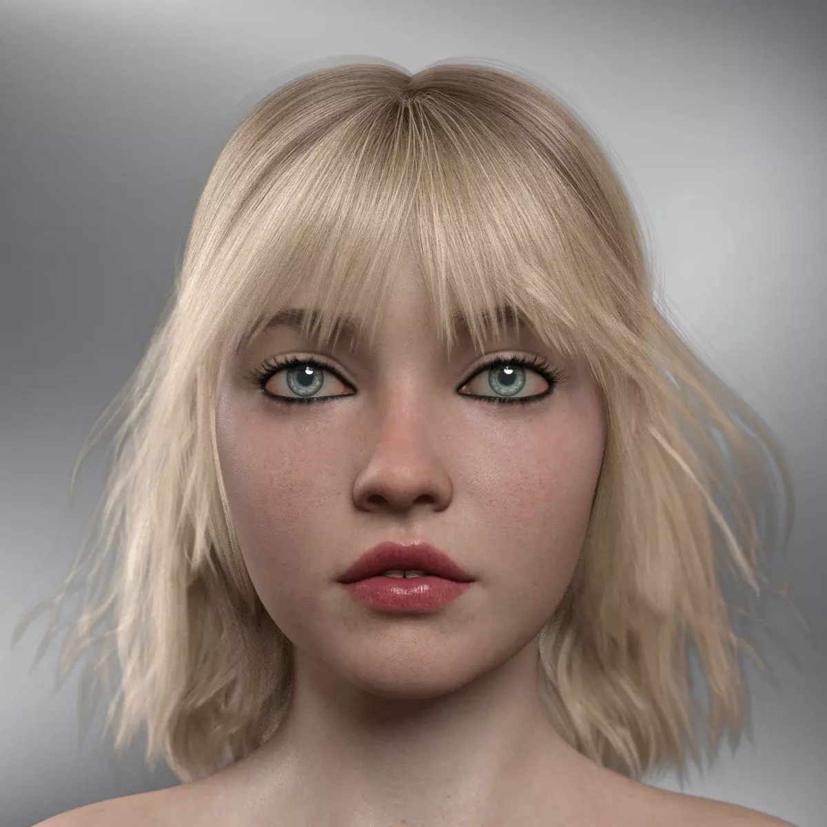 Liana V2 Width High Quality Textures for G8 Female 3D model_1