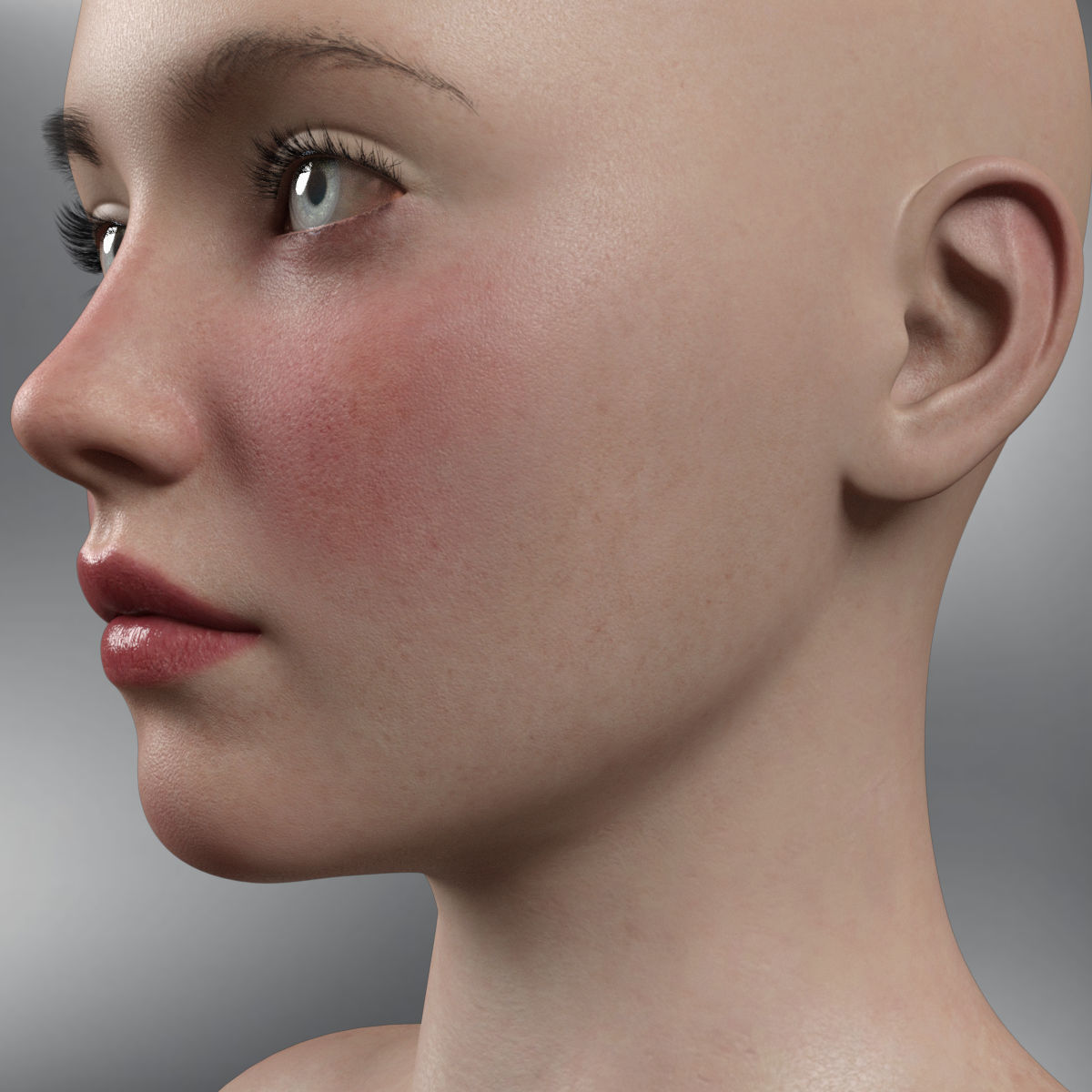 Liana V2 Width High Quality Textures for G8 Female 3D model_13