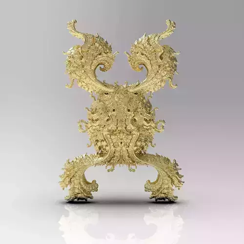 Fractal Kleinian - 2Fold symmetry