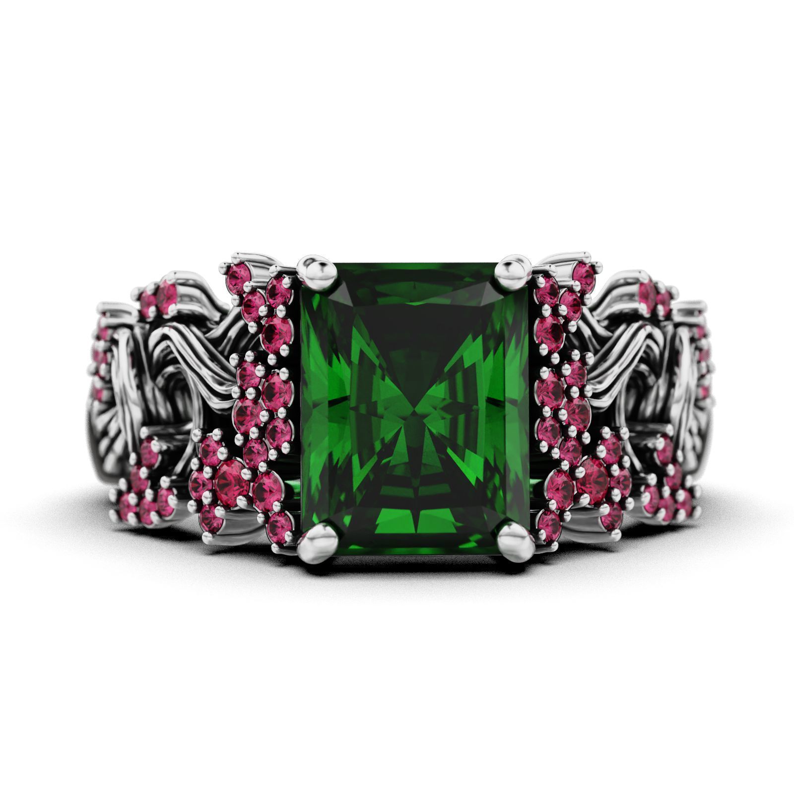 Bonsai Tree Ring 3dm stl render detail 3D print model_5