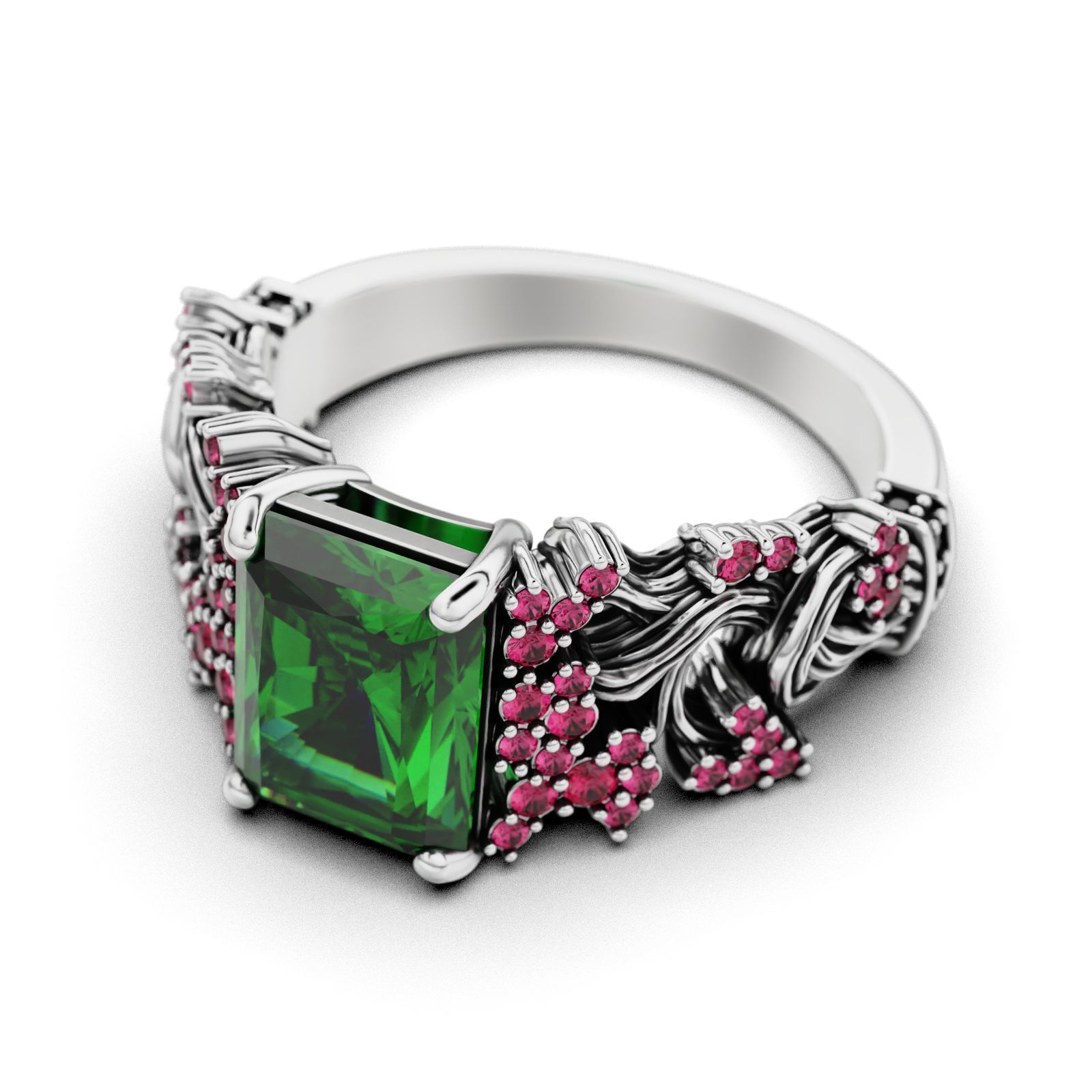 Bonsai Tree Ring 3dm stl render detail 3D print model_7