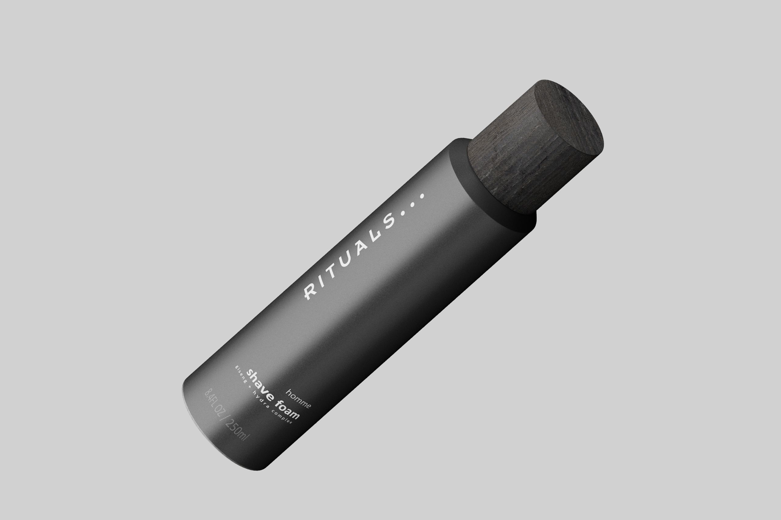 Rituals Shave Foam Low-poly 3D model_4