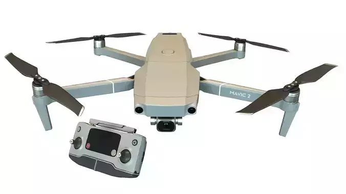 3D DJI MAVIC 2 PRO