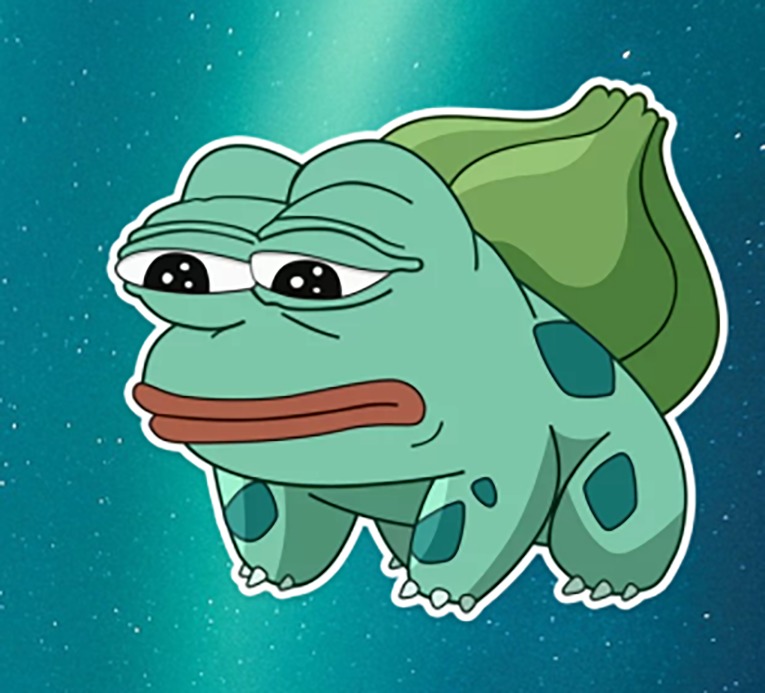 Pepe the Frog Bulbasaur 3D print model_2