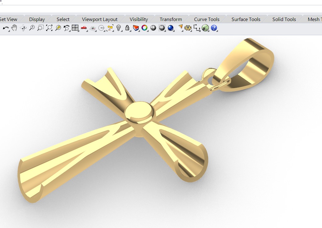 Cross 3d print 3D print model_4