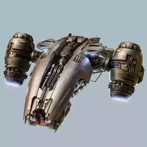 Drone Low-poly 3D model