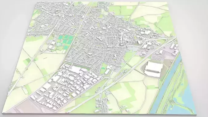 Cityscape Echt Netherlands