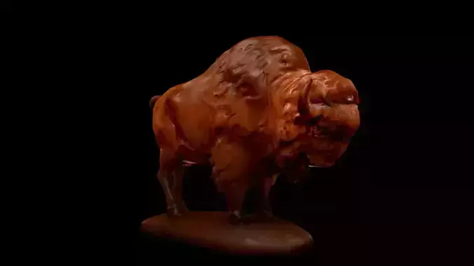 Bison figure 