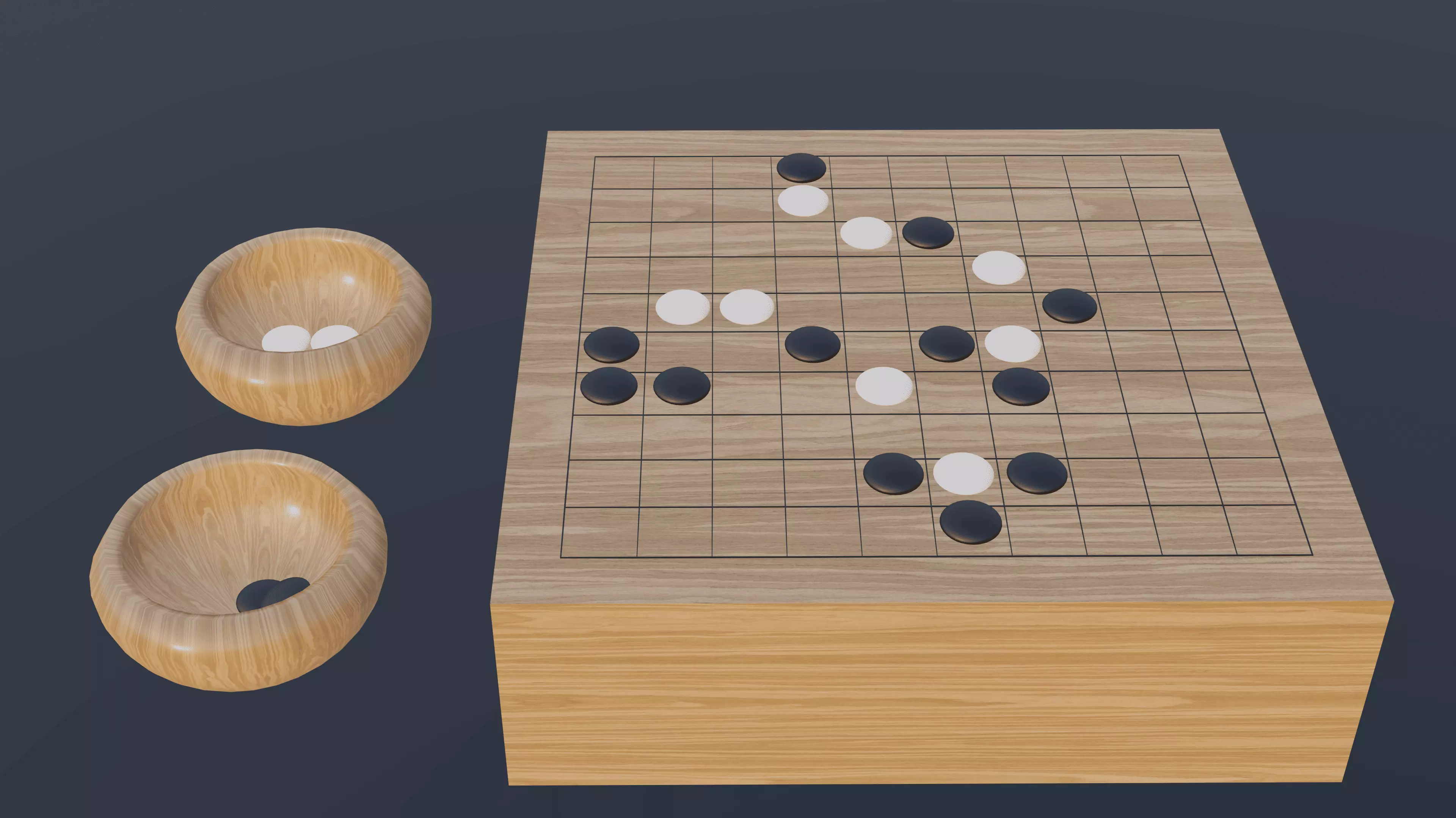 GO game Free 3D model