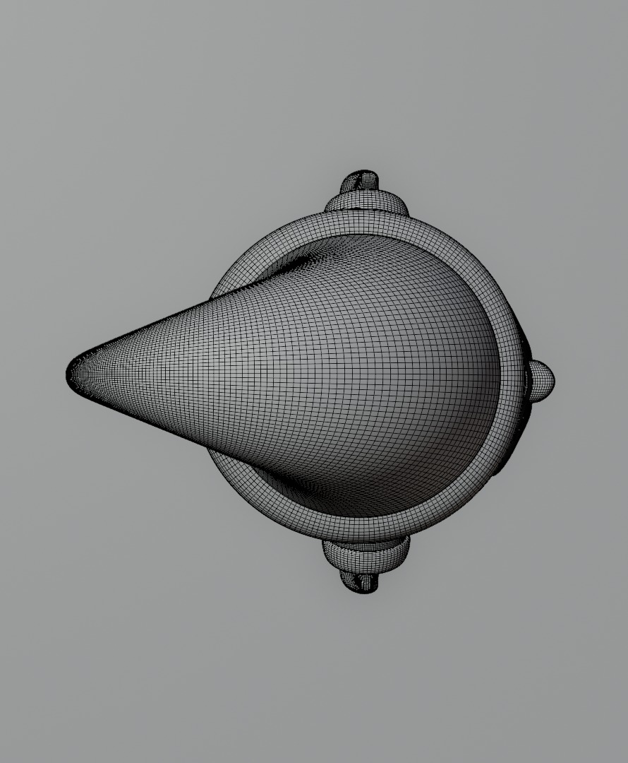 Santa Claus 3D model for 3D print Christmas model 3D print model_12