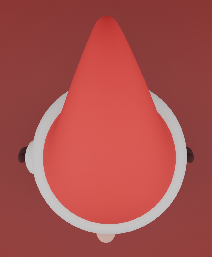 Santa Claus 3D model for 3D print Christmas model 3D print model_2