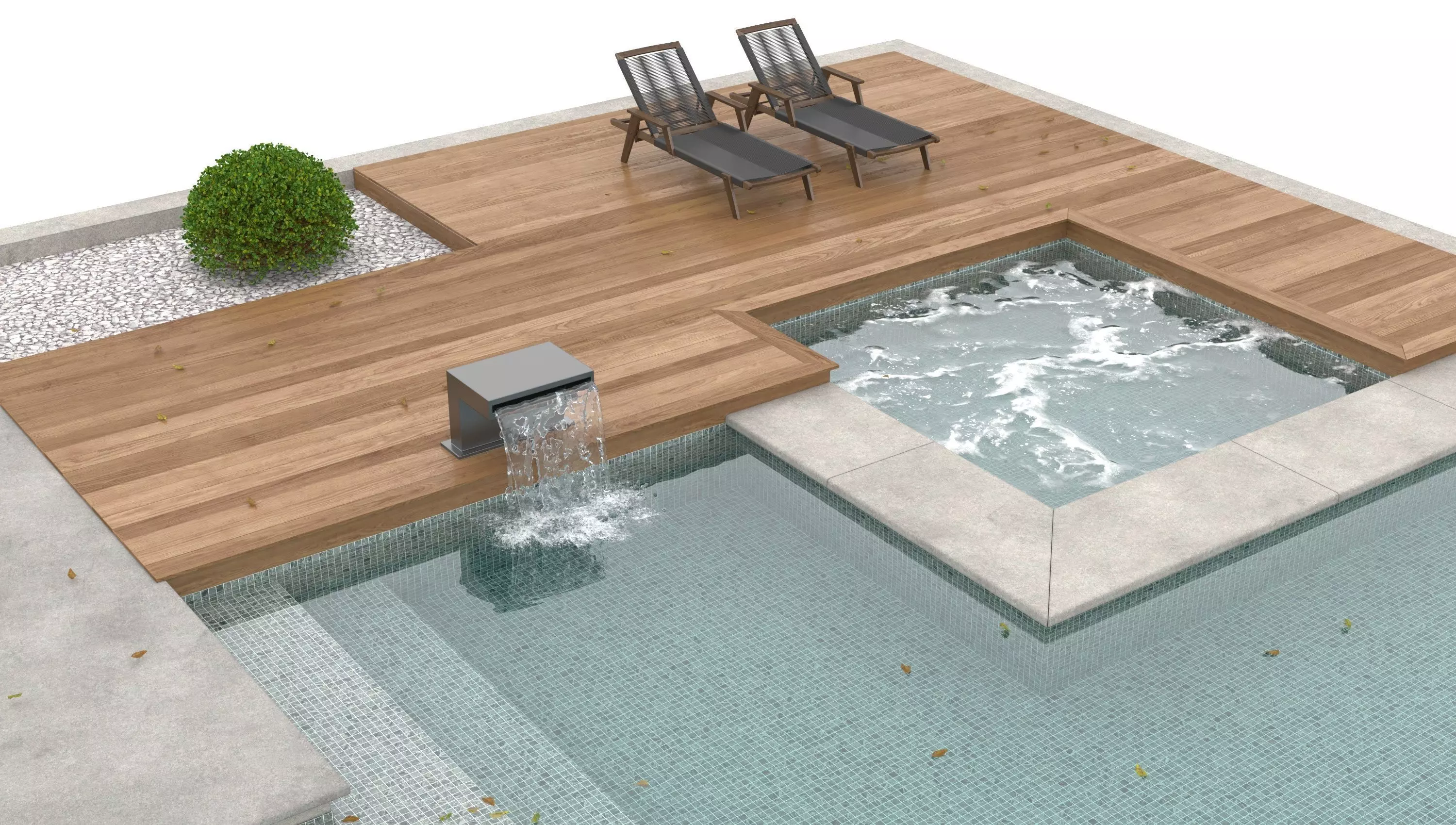 Swimming Pool 3 3D model_0